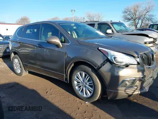 2017 Buick Envision Preferred with VIN LRBFXCSA8HD102999, listed as a IAAI auction lot 38986358 with 58,900 mi miles and . Bid and sale history available at carsss.com. Image 1.