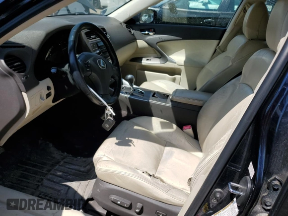 2009 Lexus IS 250 z VIN JTHCK262X95033551, wystawiony jako Copart lot #55678975 z przebiegiem 268 171 mil mil oraz Czysty tytuł • Clean title. Historia ofert i sprzedaży dostępna na DreamBid. Obrazek 7.