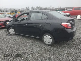 2024 Mitsubishi Mirage ES z VIN ML32FUFJ6RHF10050, wystawiony jako Copart lot #48603355 z przebiegiem 13 764 mil mil oraz Szkody całkowita. Historia ofert i sprzedaży dostępna na DreamBid. Obrazek 2.