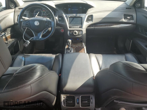2014 Acura RLX Advance Pkg with VIN JH4KC1F92EC004325, listed as a Copart auction lot 57860314 with 221,784 mi miles and Salvage Title. Bid and sale history available at carsss.com. Image 8.