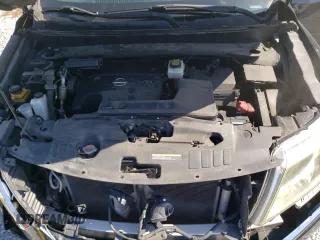 2016 Nissan Pathfinder SV with VIN 5N1AR2MN6GC631156, listed as a Copart auction lot 53667585 with 121,012 mi miles and Salvage Title. Bid and sale history available at carsss.com. Image 12.