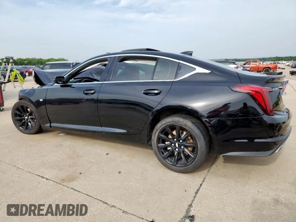 2020 Cadillac CT5 Luxury с VIN 1G6DW5RK2L0154198, выставлен на аукционе Copart как лот 56172775 с пробегом Не указан миль и Списание • Salvage title. История ставок и продаж доступна на DreamBid. Изображение 2.