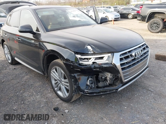 2019 Audi Q5 Prestige with VIN WA1CNAFY2K2055259, listed as a IAAI auction lot 41761227 with 48,983 mi miles. Bid and sale history available at carsss.com. Image 6.