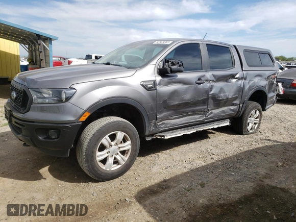 2021 Ford Ranger XL with VIN 1FTER4FH5MLD24257, listed as a Copart auction lot 52563365 with 85,073 mi miles and Salvage title. Bid and sale history available at DreamBid. Image 1.