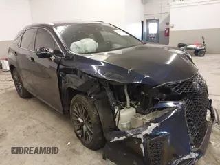 2021 Lexus RX 350 F Sport with VIN 2T2SZMDA6MC293404, listed as a IAAI auction lot 41825619 with 61,599 mi miles and . Bid and sale history available at DreamBid. Image 1.