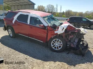 2019 Chevrolet Traverse LT Cloth with VIN 1GNERGKW6KJ301642, listed as a Copart auction lot 49798835 with 0 mi miles and Non Repairable. Bid and sale history available at carsss.com. Image 4.