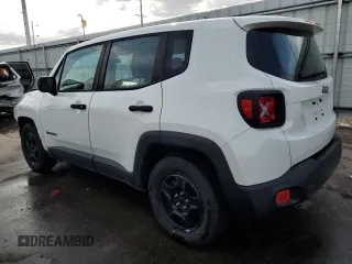2017 Jeep Renegade Sport with VIN ZACCJAAH0HPF60644, listed as a Copart auction lot 52239475 with 67,934 mi miles and Salvage title. Bid and sale history available at DreamBid. Image 2.