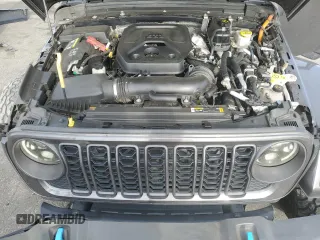 2024 Jeep Wrangler Sport S with VIN 1C4RJXN69RW147521, listed as a Copart auction lot 47298575 with 55,477 mi miles and Salvage Title. Bid and sale history available at DreamBid. Image 12.