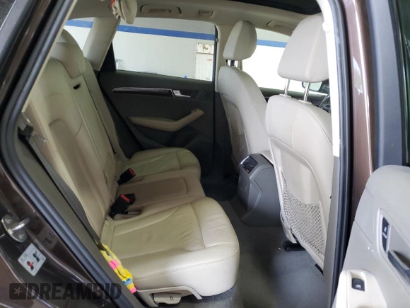 2012 Audi Q5 Premium Plus with VIN WA1LFAFP5CA046664, listed as a Copart auction lot 53701375 with 158,669 mi miles and Salvage title. Bid and sale history available at DreamBid. Image 11.