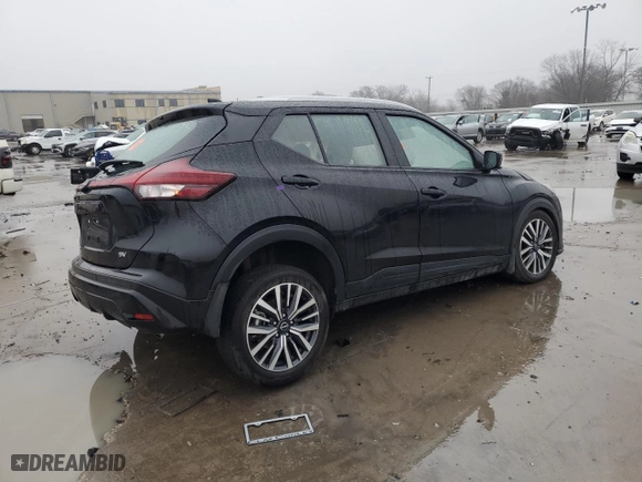 2024 Nissan Kicks SV with VIN 3N1CP5CV8RL496245, listed as a Copart auction lot 43167055 with 0 mi miles and Salvage Title. Bid and sale history available at carsss.com. Image 3.