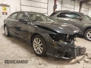 2016 Audi A6 3.0T Premium Plus with VIN WAUFGAFC5GN079656, listed as a IAAI auction lot 41553764 with 90,959 mi miles. Bid and sale history available at carsss.com. Image 1.