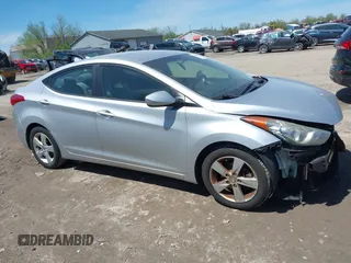 2013 Hyundai Elantra Limited with VIN 5NPDH4AEXDH257963, listed as a IAAI auction lot 42160450 with 123,900 mi miles and . Bid and sale history available at DreamBid. Image 14.