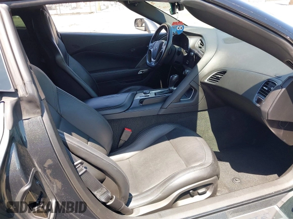 2019 Chevrolet Corvette 1LT with VIN 1G1YB2D70K5100470, listed as a IAAI auction lot 42010952 with 47,730 mi miles and . Bid and sale history available at DreamBid. Image 5.
