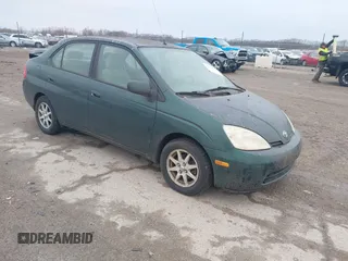 2002 Toyota Prius with VIN JT2BK18U620056679, listed as a IAAI auction lot 41719393 with 279,394 mi miles. Bid and sale history available at carsss.com. Image 1.