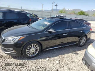 2015 Hyundai Sonata Sport with VIN 5NPE34AF1FH199482, listed as a Copart auction lot 56334895 with 159,588 mi miles and Salvage title. Bid and sale history available at DreamBid. Image 1.
