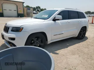 2015 Jeep Grand Cherokee Overland with VIN 1C4RJFCG2FC136475, listed as a Copart auction lot 59988185 with 150,595 mi miles and Salvage title. Bid and sale history available at DreamBid. Image 1.
