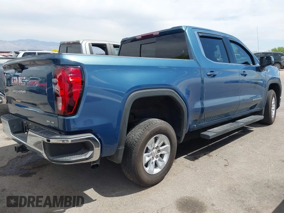 2024 GMC Sierra 1500 with VIN 1GTPHBEK1RZ191014, listed as a IAAI auction lot 41989521 with 8,277 mi miles and . Bid and sale history available at DreamBid. Image 4.