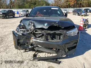 2020 BMW X4 M Competition z VIN 5YMUJ0C00L9C44560, wystawiony jako Copart lot #83274014 z przebiegiem Nie podano mil oraz Szkoda całkowita • Salvage title. Historia ofert i sprzedaży dostępna na DreamBid. Obrazek 5.