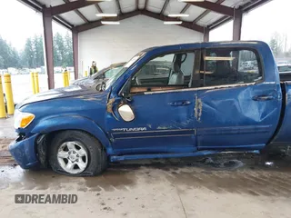 2006 Toyota Tundra Limited with VIN 5TBDT48166S510624, listed as a IAAI auction lot 41210260 with 208,006 mi miles and . Bid and sale history available at DreamBid. Image 6.