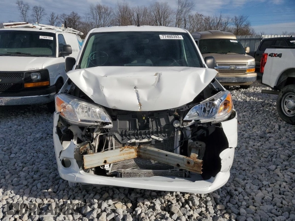 2018 Nissan NV200 Compact Cargo S with VIN 3N6CM0KN7JK704830, listed as a Copart auction lot 77460393 with 104,697 mi miles. Bid and sale history available at carsss.com. Image 5.