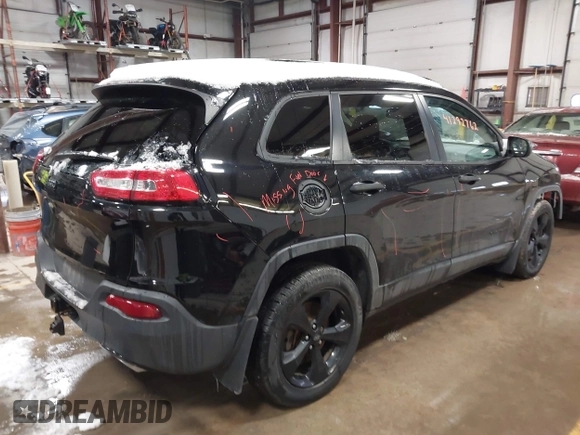 2017 Jeep Cherokee Altitude with VIN 1C4PJMAS4HW542682, listed as a IAAI auction lot 41292762 with 171,507 mi miles and . Bid and sale history available at DreamBid. Image 4.