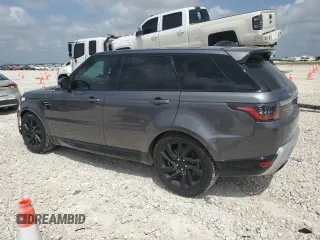2019 Land Rover Range Rover Sport HSE with VIN SALWR2RV0KA816593, listed as a Copart auction lot 53714175 with 87,027 mi miles and Salvage Title. Bid and sale history available at carsss.com. Image 2.
