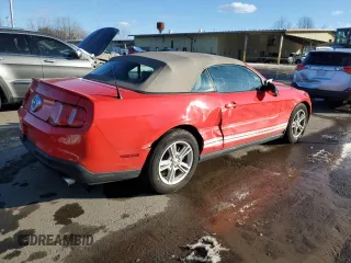 2011 Ford Mustang V6 with VIN 1ZVBP8EM2B5134834, listed as a Copart auction lot 44695685 with 34,104 mi miles and Salvage Title. Bid and sale history available at carsss.com. Image 3.