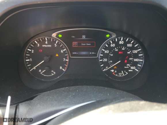 2020 Nissan Pathfinder S with VIN 5N1DR2AN3LC620840, listed as a Copart auction lot 73996624 with 34,309 mi miles and Clean Title. Bid and sale history available at carsss.com. Image 9.
