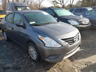 2019 Nissan Versa Sedan SV with VIN 3N1CN7AP6KL828159, listed as a IAAI auction lot 41722674 with 132,854 mi miles. Bid and sale history available at carsss.com. Image 1.