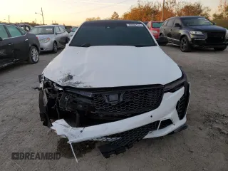 2023 Cadillac CT4-V Blackwing z VIN 1G6DL5RP6P0410806, wystawiony jako Copart lot #76096114 z przebiegiem 17 055 mil mil oraz Szkody całkowita. Historia ofert i sprzedaży dostępna na DreamBid. Obrazek 5.