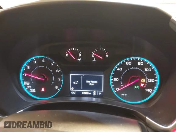2018 Chevrolet Equinox LT with VIN 2GNAXSEV1J6129252, listed as a IAAI auction lot 41676676 with 112,909 mi miles and . Bid and sale history available at carsss.com. Image 7.