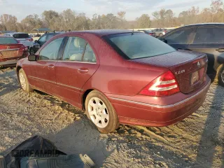 2005 Mercedes-Benz C 240 with VIN WDBRF81J65F650076, listed as a Copart auction lot 78183054 with Not Provided miles and Salvage Title. Bid and sale history available at DreamBid. Image 2.