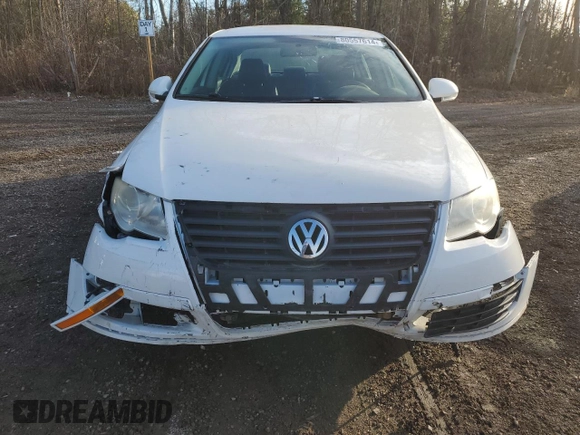 2010 Volkswagen Passat with VIN WVWAK9AN7AE112988, listed as a Copart auction lot 80557614 with Not provided miles and Salvage title. Bid and sale history available at DreamBid. Image 5.