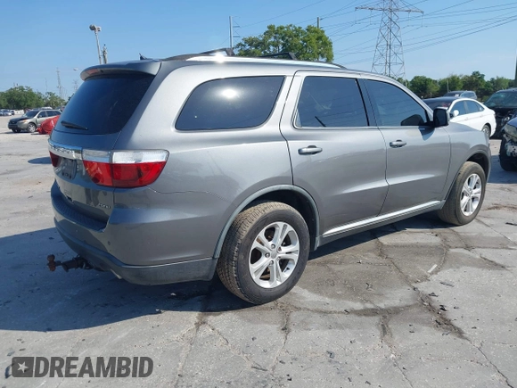 2011 Dodge Durango Crew with VIN 1D4RD4GG2BC698489, listed as a IAAI auction lot 42047776 with 226,924 mi miles and . Bid and sale history available at carsss.com. Image 4.