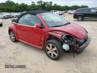 2006 Volkswagen Beetle z VIN 3VWRF31Y56M303323, wystawiony jako Copart lot #57955075 z przebiegiem 87 996 mil mil oraz Szkoda całkowita • Salvage title. Historia ofert i sprzedaży dostępna na DreamBid. Obrazek 4.