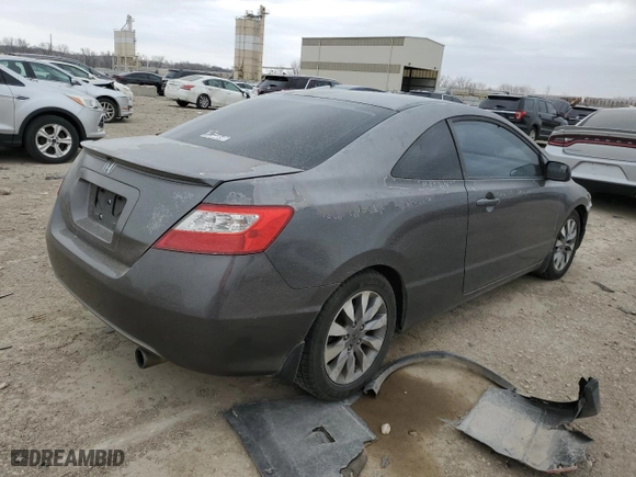 2009 Honda Civic Cpe EX with VIN 2HGFG12819H536173, listed as a Copart auction lot 49735865 with NaN miles and Clean Title. Bid and sale history available at carsss.com. Image 3.