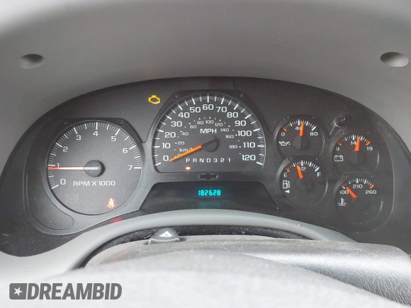 2006 Chevrolet TrailBlazer with VIN 1GNDT13S862319128, listed as a IAAI auction lot 41919453 with 182,628 mi miles and . Bid and sale history available at DreamBid. Image 7.