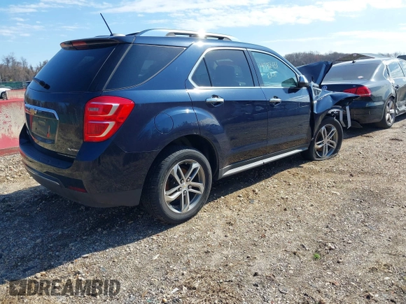 2017 Chevrolet Equinox Premier with VIN 2GNALDEK7H1579749, listed as a IAAI auction lot 41792431 with 96,024 mi miles. Bid and sale history available at carsss.com. Image 4.