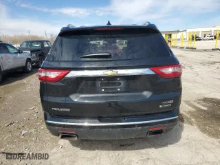 2018 Chevrolet Traverse Premier with VIN 1GNERKKW9JJ172720, listed as a Copart auction lot 49120525 with 166,186 mi miles and Salvage Title. Bid and sale history available at carsss.com. Image 6.
