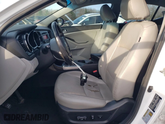 2013 Kia Optima EX with VIN 5XXGN4A71DG229889, listed as a Copart auction lot 51464835 with 147,592 mi miles and Clean Title. Bid and sale history available at carsss.com. Image 7.
