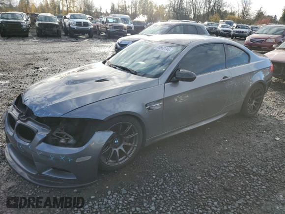 2011 BMW M3 with VIN WBSKG9C51BE646372, listed as a Copart auction lot 80860144 with 89,291 mi miles and Salvage Title. Bid and sale history available at carsss.com. Image 1.