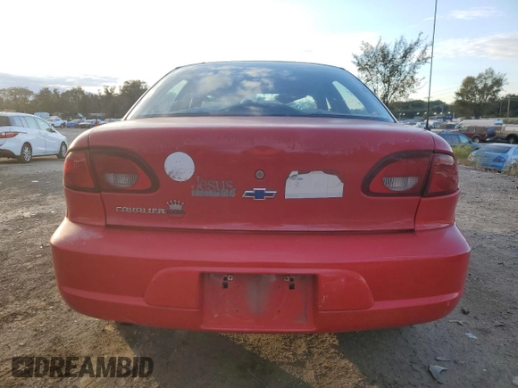 2002 Chevrolet Cavalier with VIN 1G1JC524727475933, listed as a Copart auction lot 76266244 with 117,302 mi miles and Salvage Title. Bid and sale history available at carsss.com. Image 6.