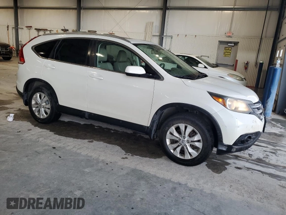 2012 Honda CR-V EX-L with VIN 5J6RM4H7XCL070283, listed as a Copart auction lot 55487735 with 145,052 mi miles and Clean Title. Bid and sale history available at carsss.com. Image 4.