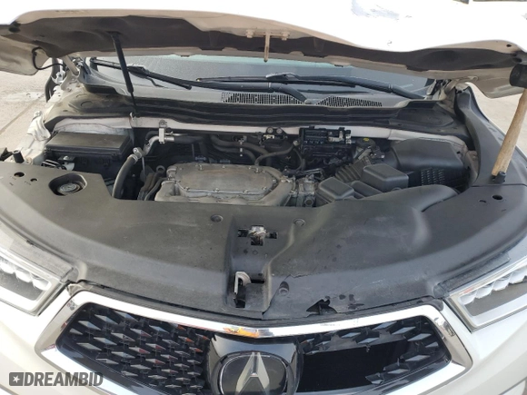 2017 Acura MDX w/Technology Pkg with VIN 5FRYD4H51HB029968, listed as a Copart auction lot 45449375 with 101,037 mi miles and Clean Title. Bid and sale history available at carsss.com. Image 12.