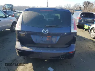 2009 Mazda 5 Grand Touring with VIN JM1CR293590354928, listed as a Copart auction lot 85419344 with 255,344 mi miles and Salvage title. Bid and sale history available at DreamBid. Image 6.