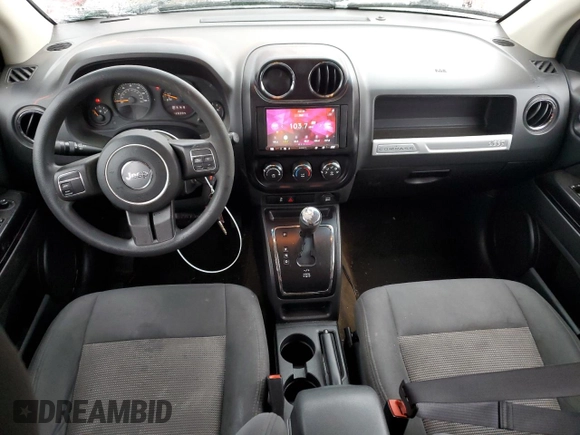 2016 Jeep Compass Sport with VIN 1C4NJCBA8GD568817, listed as a Copart auction lot 52031065 with 120,394 mi miles and Clean Title. Bid and sale history available at DreamBid. Image 8.
