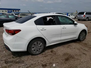 2020 Kia Rio LX with VIN 3KPA24AD1LE363331, listed as a Copart auction lot 66806484 with 36,537 mi miles and Salvage Title. Bid and sale history available at carsss.com. Image 3.