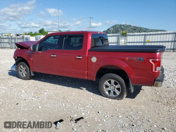 2017 Ford F-150 XL с VIN 1FTEW1EF8HFC31731, выставлен на аукционе Copart как лот 57499015 с пробегом 76 966 миль миль и Списание • Salvage title. История ставок и продаж доступна на DreamBid. Изображение 2.