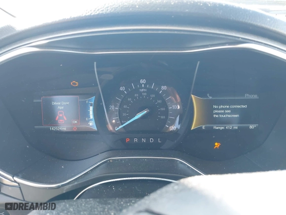 2018 Ford Fusion Hybrid SE with VIN 3FA6P0LU5JR257120, listed as a IAAI auction lot 41859050 with 142,524 mi miles. Bid and sale history available at carsss.com. Image 7.