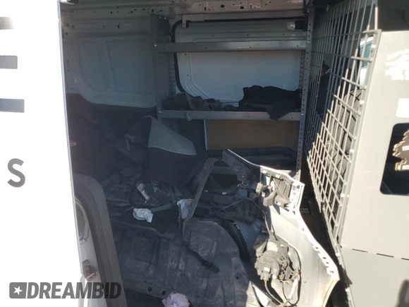 2020 Ford Transit Connect XLT with VIN NM0LS7F26L1472885, listed as a Copart auction lot 46425885 with 33,375 mi miles and Salvage title. Bid and sale history available at DreamBid. Image 10.